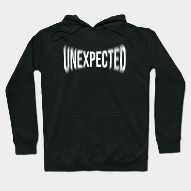 UNEXPECTED LOGO WHITE Hoodie by Unexpected